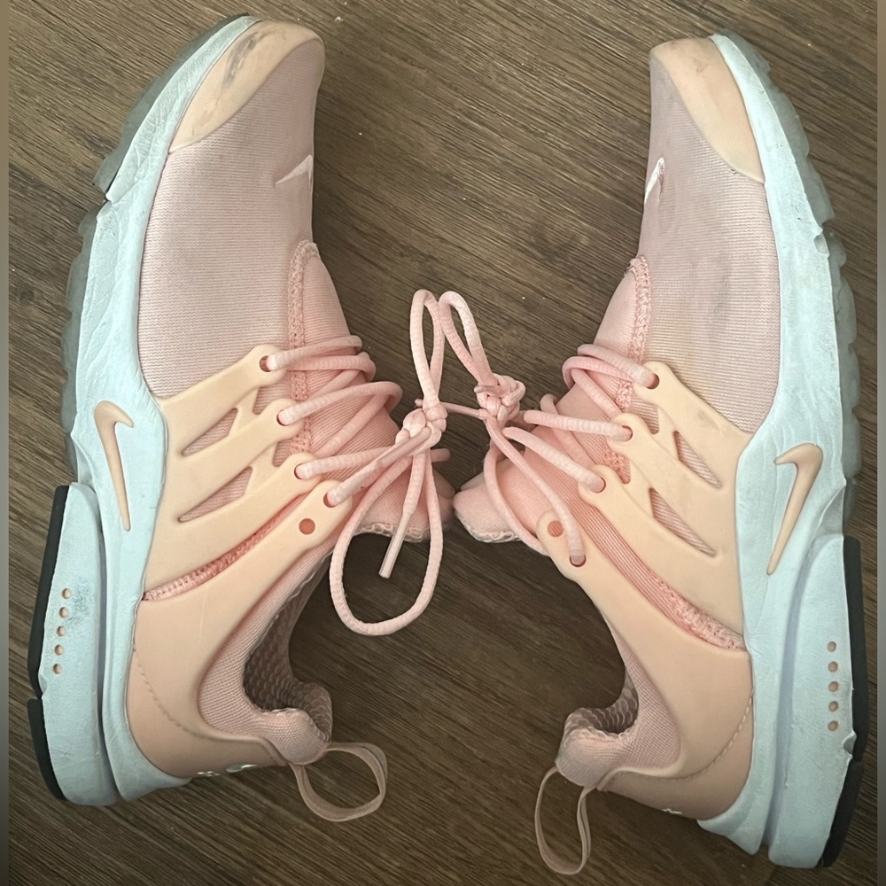 Nike Women's Sneakers - Pink and White